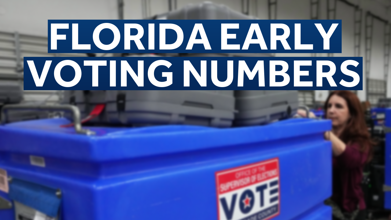 By-the-numbers: Early voting in Florida — WESH 2 Orlando