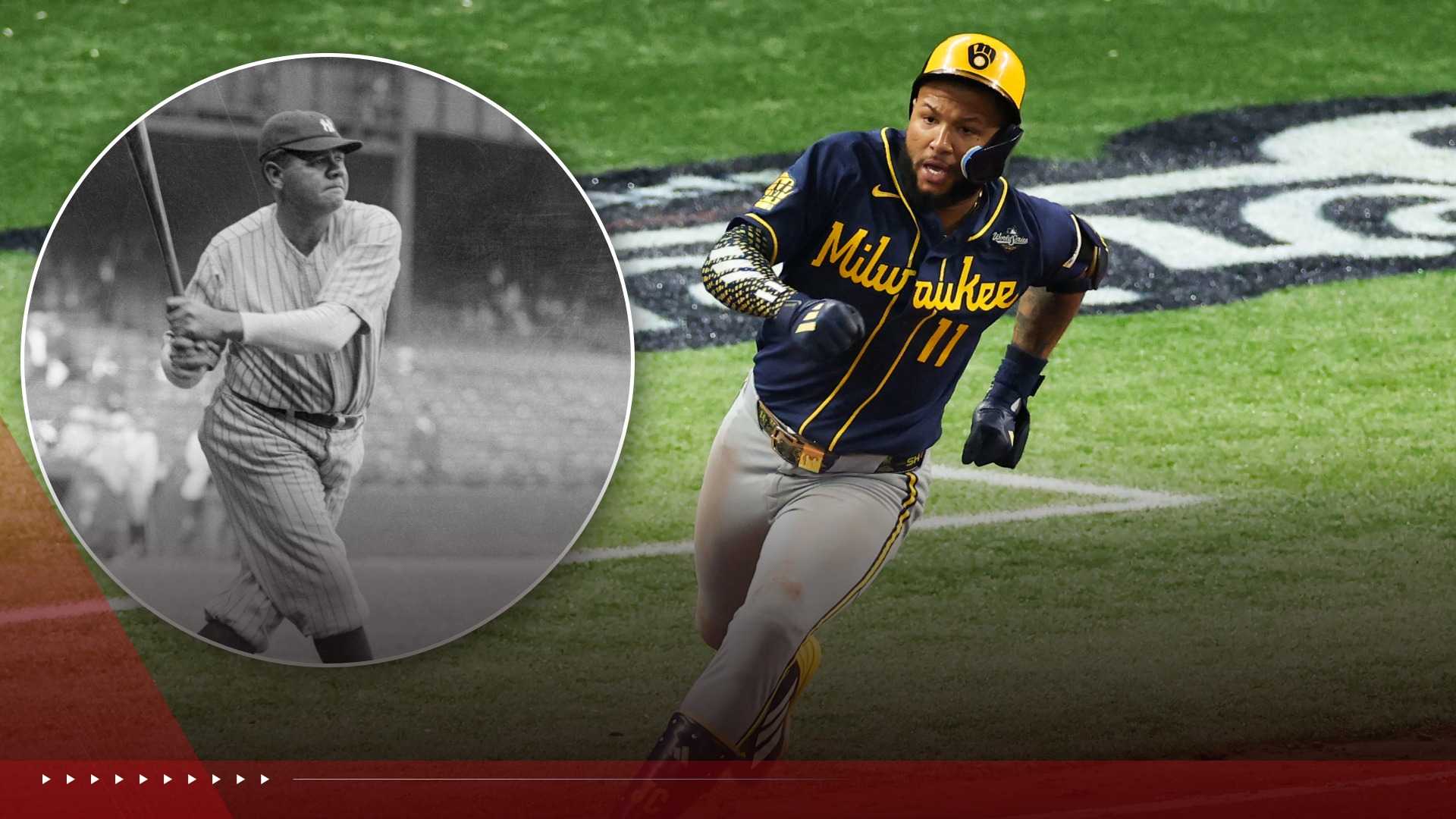 Brewers player ties 98-year-old record set by Babe Ruth during World Series — WESH 2 Orlando