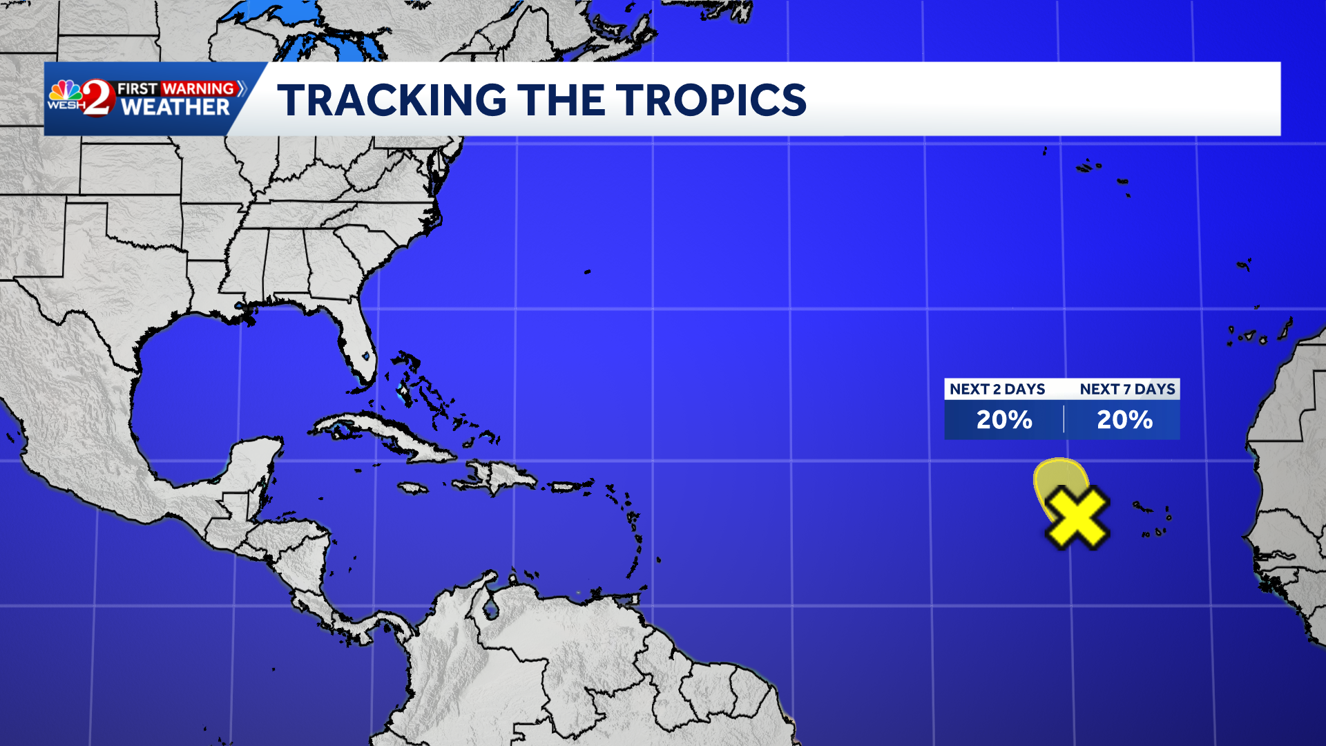 NHC monitors Atlantic disturbance near Cabo Verde  — WESH 2 Orlando, Oviedo Community news