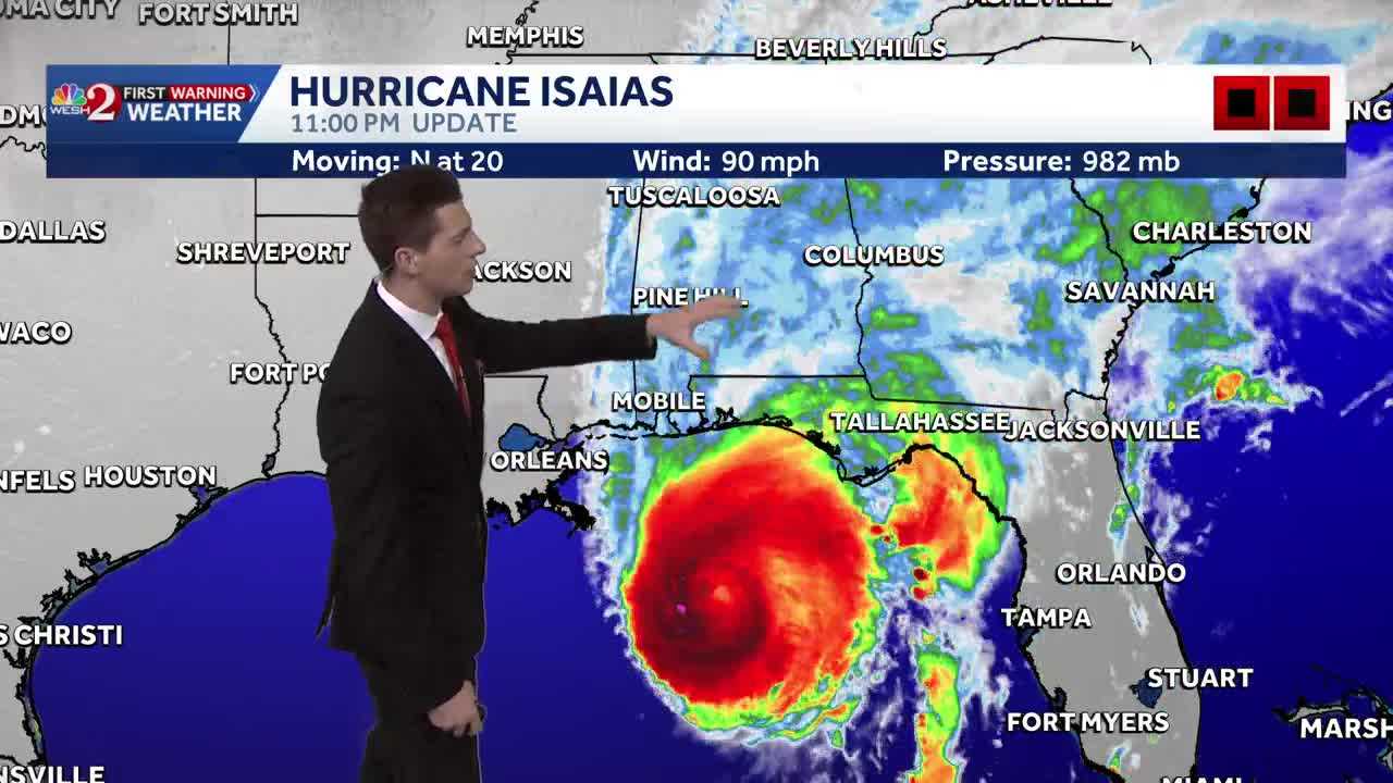 Hurricane Isaias: Maps, spaghetti models — WESH 2 Orlando, Oviedo Community news