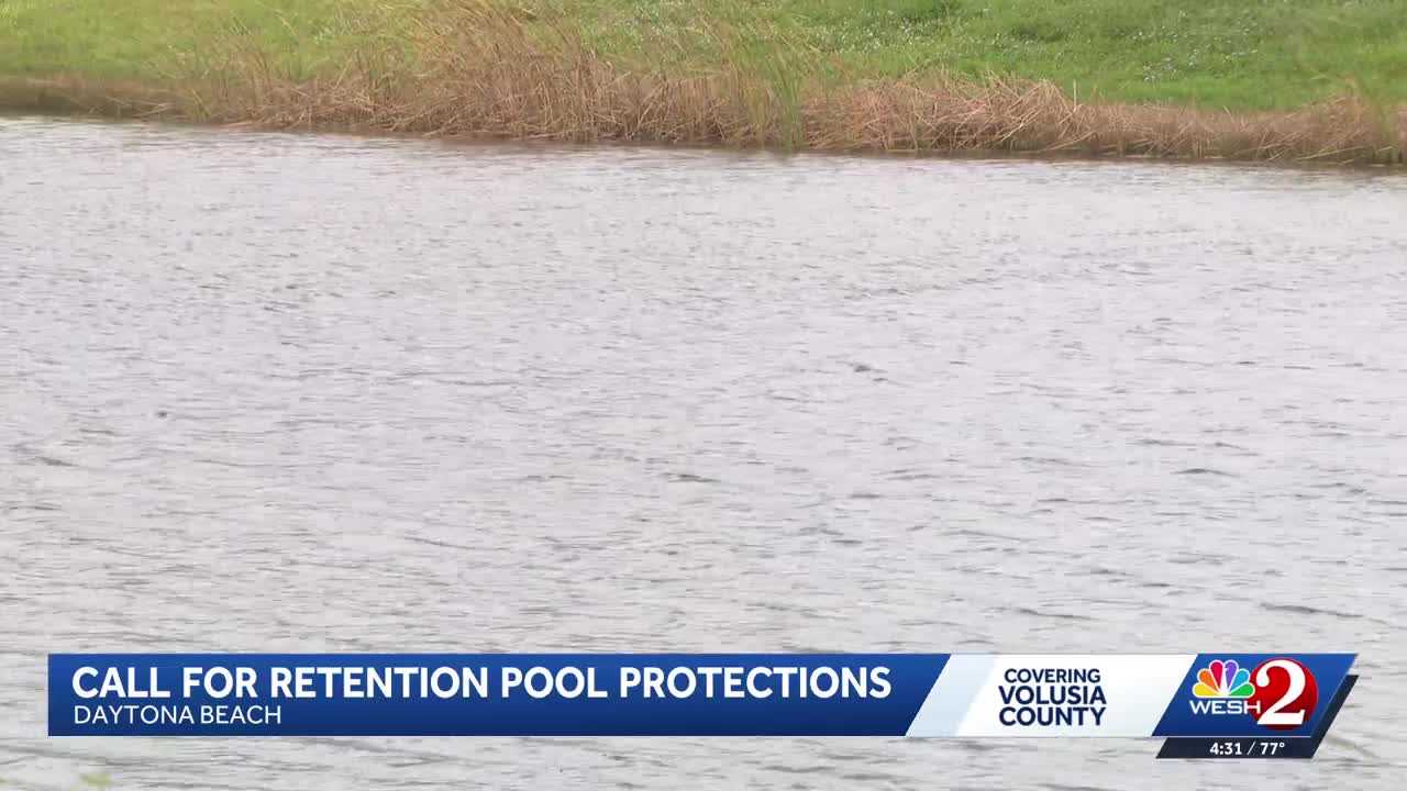 Daytona Beach commissioners to discuss fencing around retention ponds — WESH 2 Orlando, Oviedo Government news