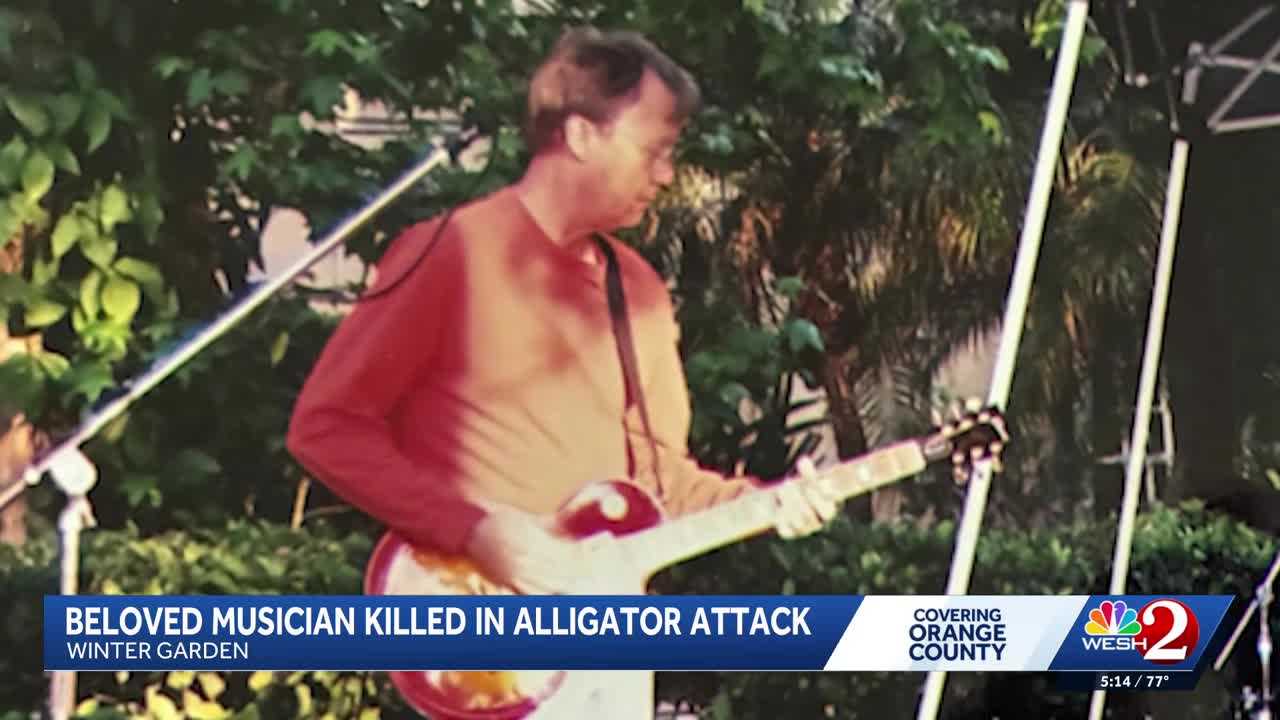 'A fantastic guy': Beloved Central Florida guitarist killed in Winter Garden alligator attack — WESH 2 Orlando, Oviedo Community news