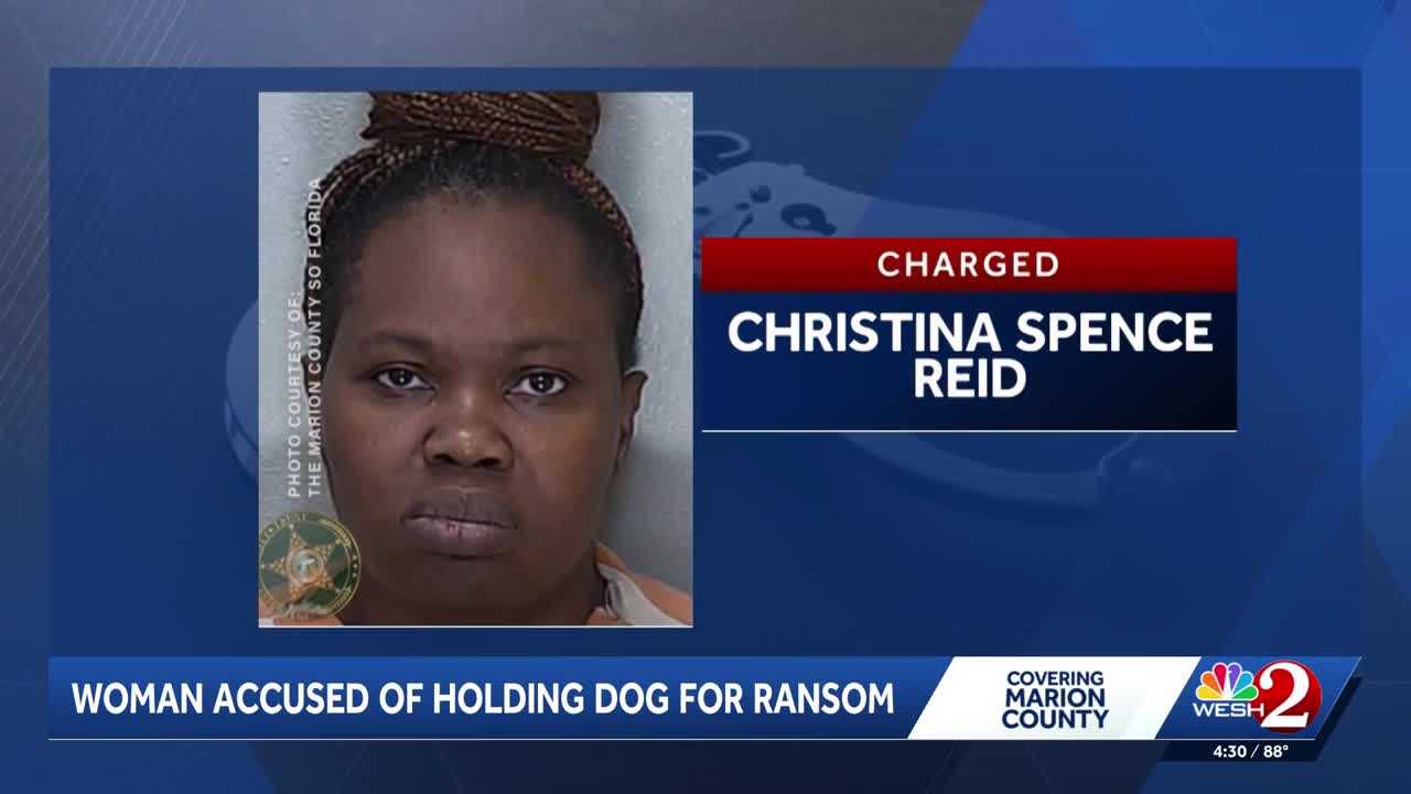 Woman accused of holding dog for ransom in Marion County — WESH 2 Orlando, Oviedo Community news
