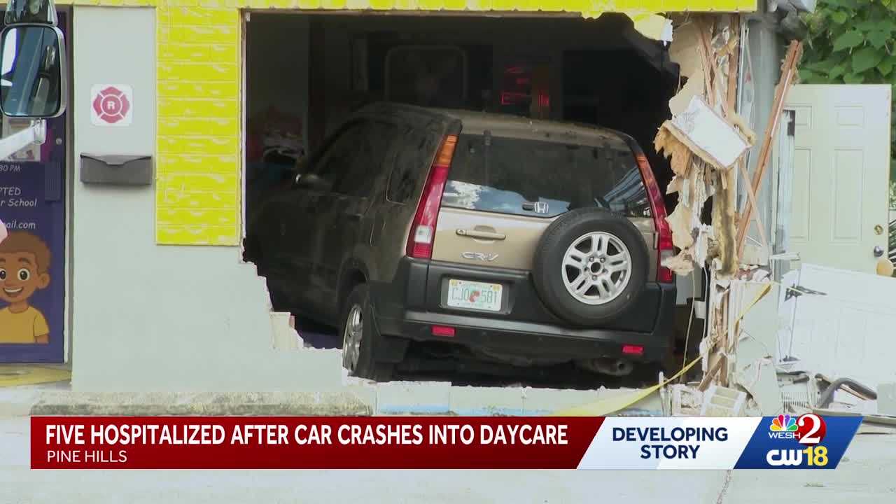 3 children among 5 hospitalized after SUV crashes into Pine Hills daycare, FHP says — WESH 2 Orlando, Oviedo Health news