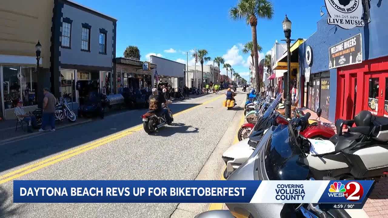 Biketoberfest returns to Daytona Beach, bringing economic boost to businesses — WESH 2 Orlando, Oviedo Business news