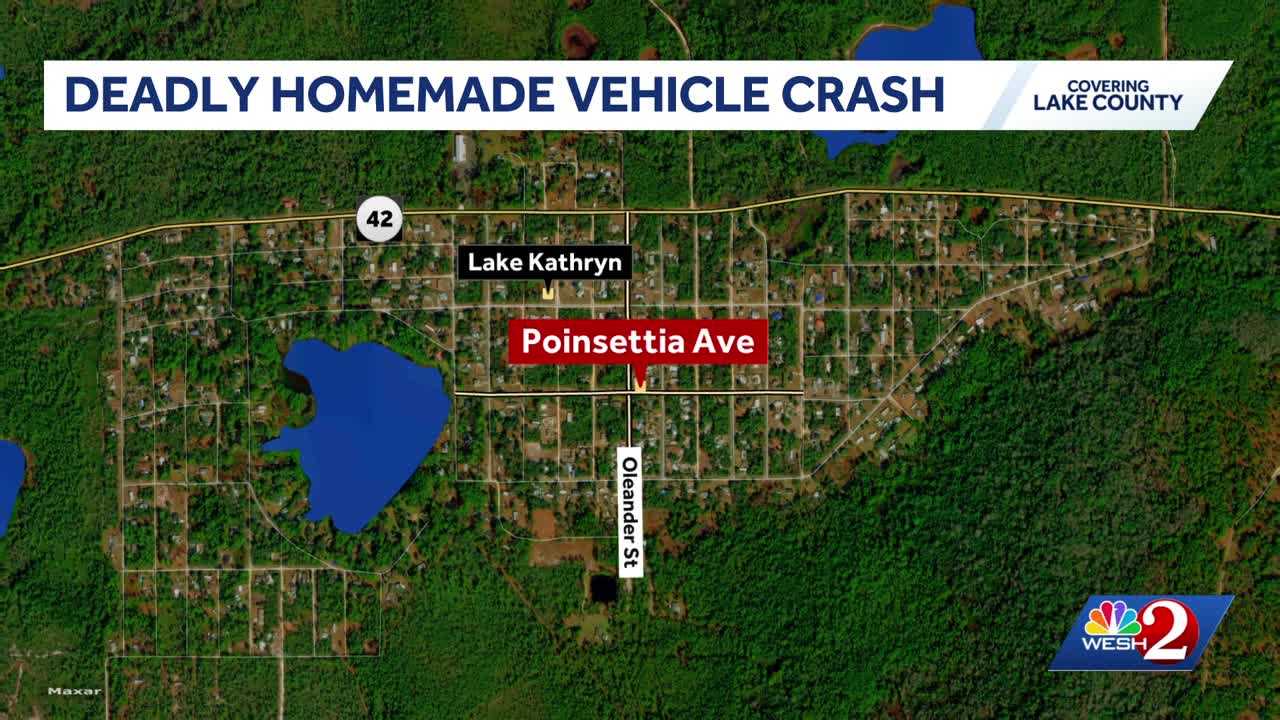 Man killed in Lake County crash involving homemade vehicle, troopers say — WESH 2 Local Orlando, Oviedo Community news