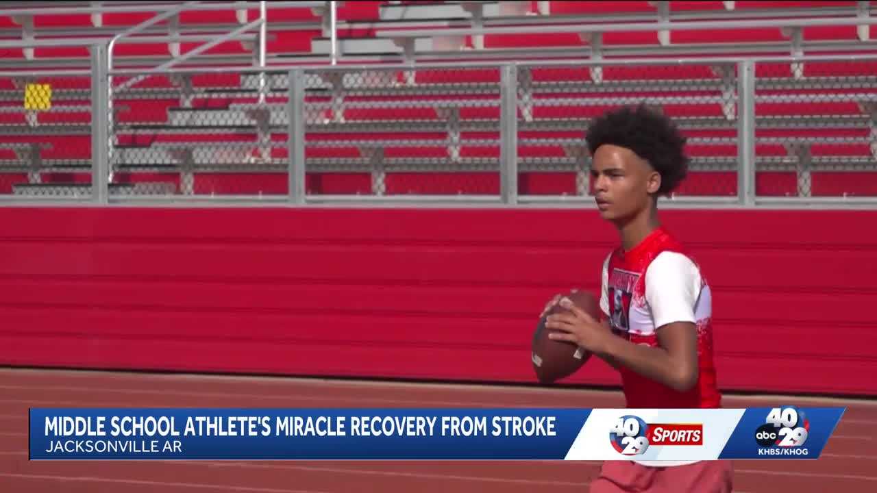 12-year-old football player recovering after spinal cord stroke — WESH 2 Orlando, Oviedo Sports news