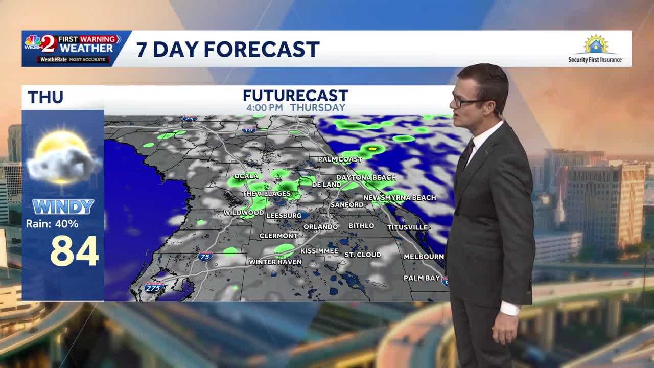 Showers, breezy conditions continue in Central Florida — Oviedo Community news