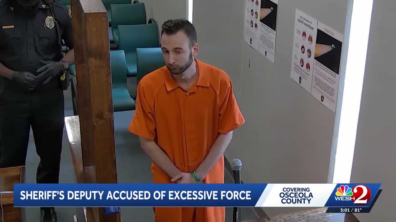 Osceola deputy arrested for 'unnecessary amount of force' released from jail — Oviedo Community news