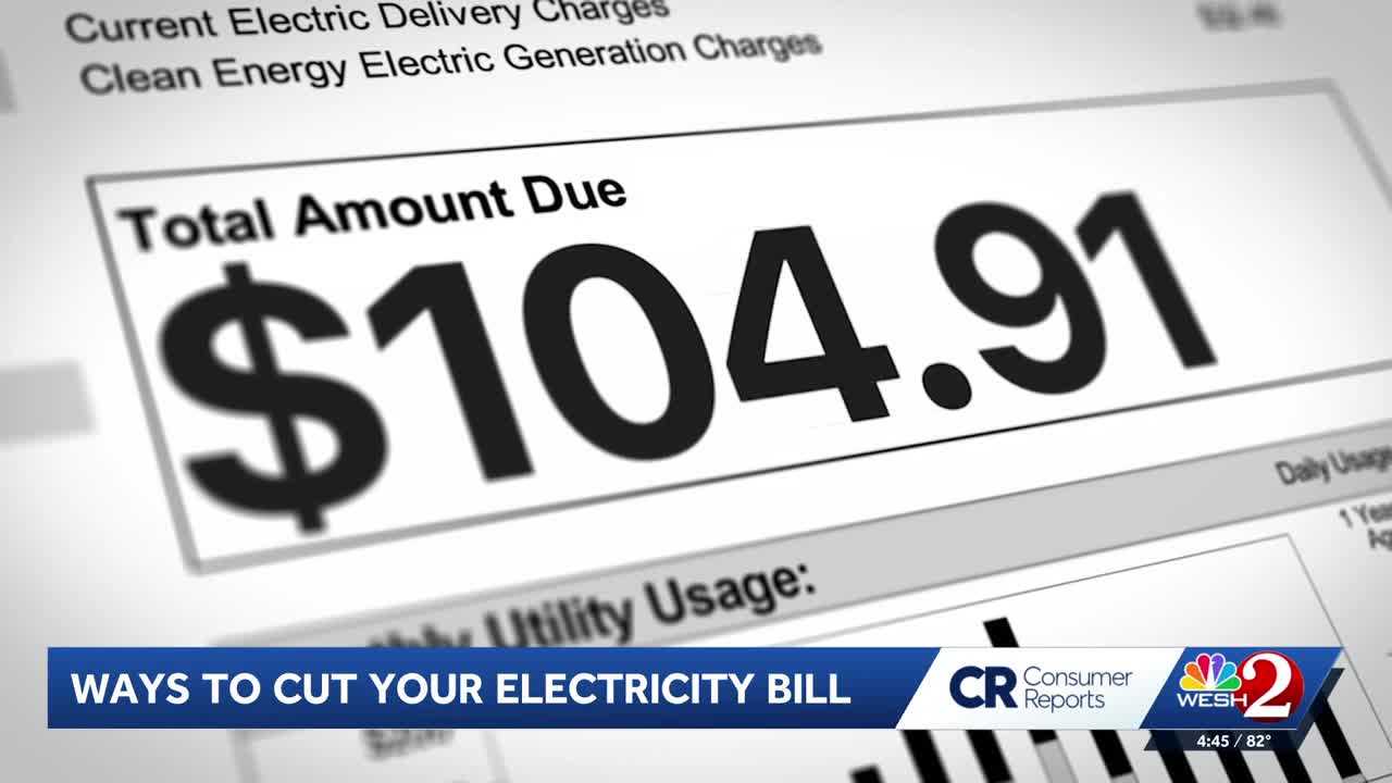 Save on your energy bill | Consumer Reports — Oviedo Community news