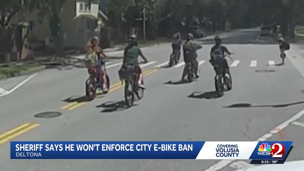 Volusia sheriff questions Deltona e-bike ordinance, says deputies will follow state law — WESH 2 Orlando, Oviedo Government news