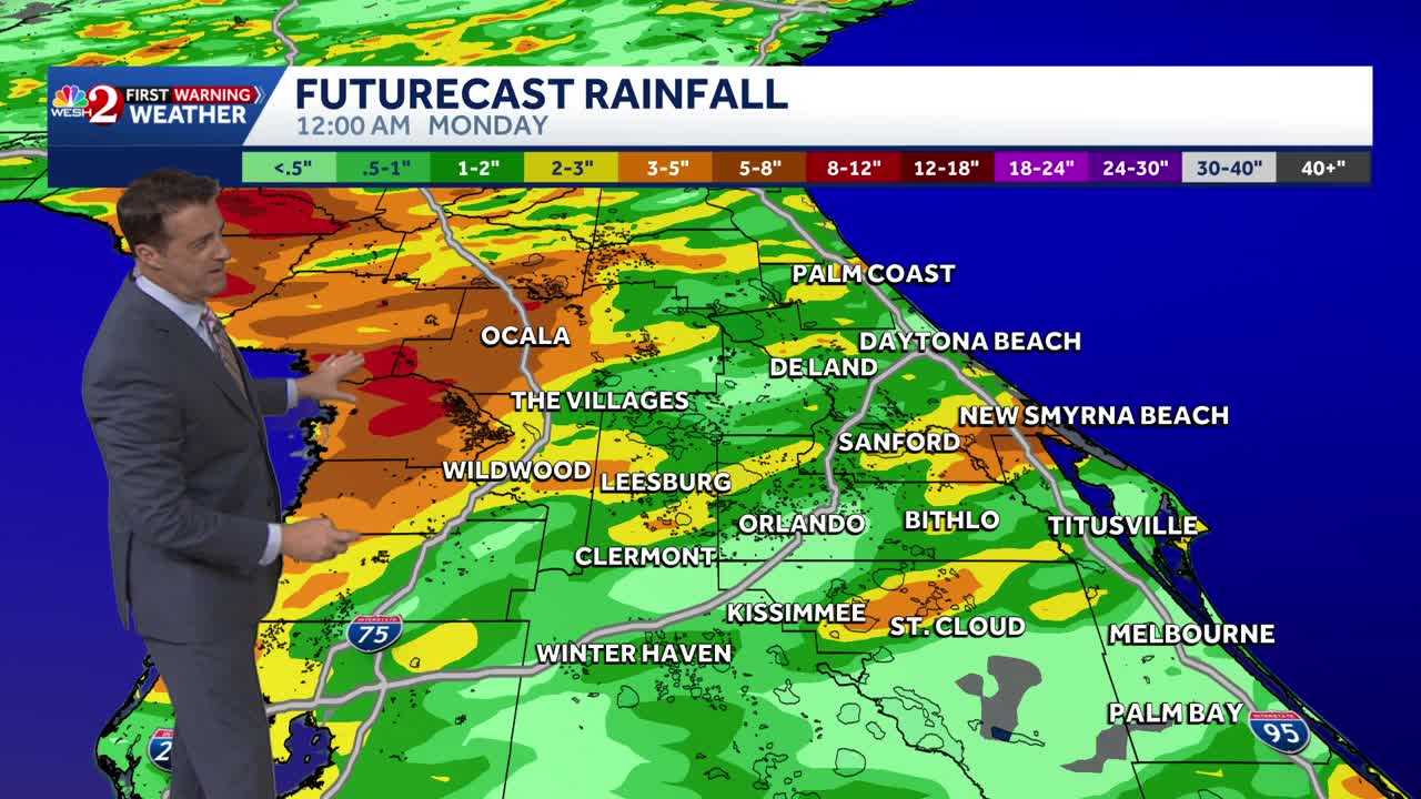 Severe thunderstorms move across Central Florida on Friday afternoon — WESH 2 Orlando, Oviedo Community news