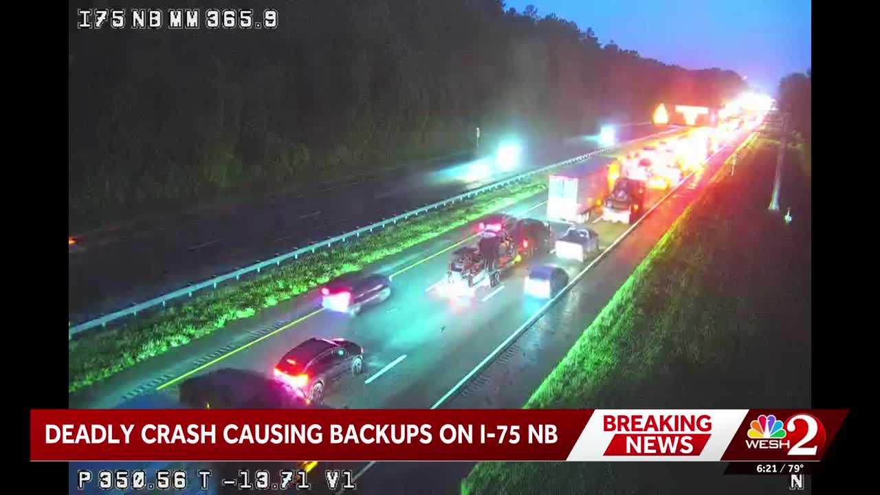 Deadly crash causing backups on I-75 northbound in Marion County — WESH 2 Orlando, Oviedo Community news