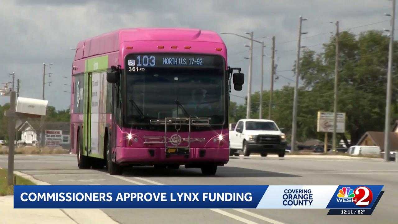 Orange County approves $109M in funding for Lynx transit — WESH 2 Orlando, Oviedo Government news
