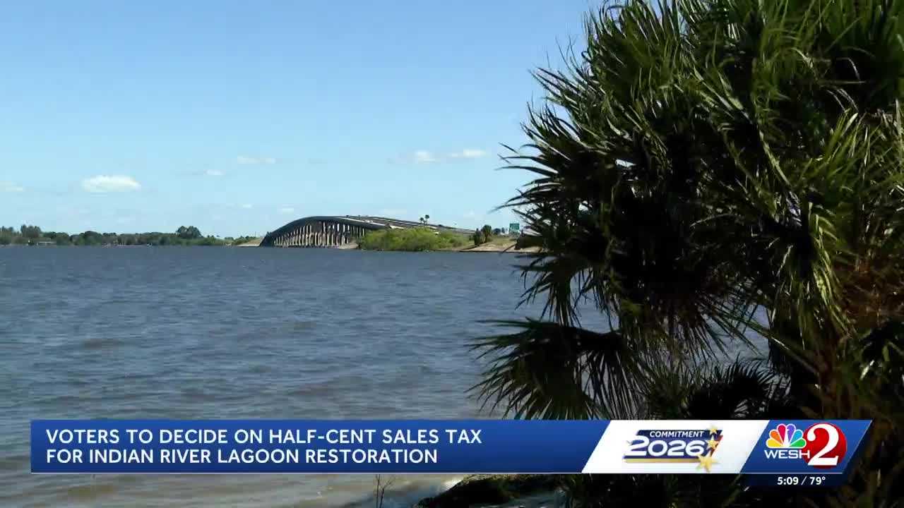 Brevard County voters to decide on tax renewal for Indian River Lagoon restoration — WESH 2 Orlando, Oviedo Community news