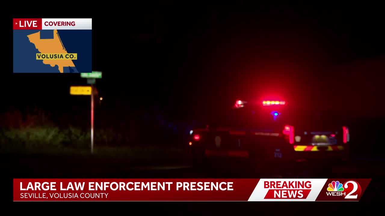 Large law enforcement presence unfolding in Volusia County — WESH 2 Orlando, Oviedo Community news