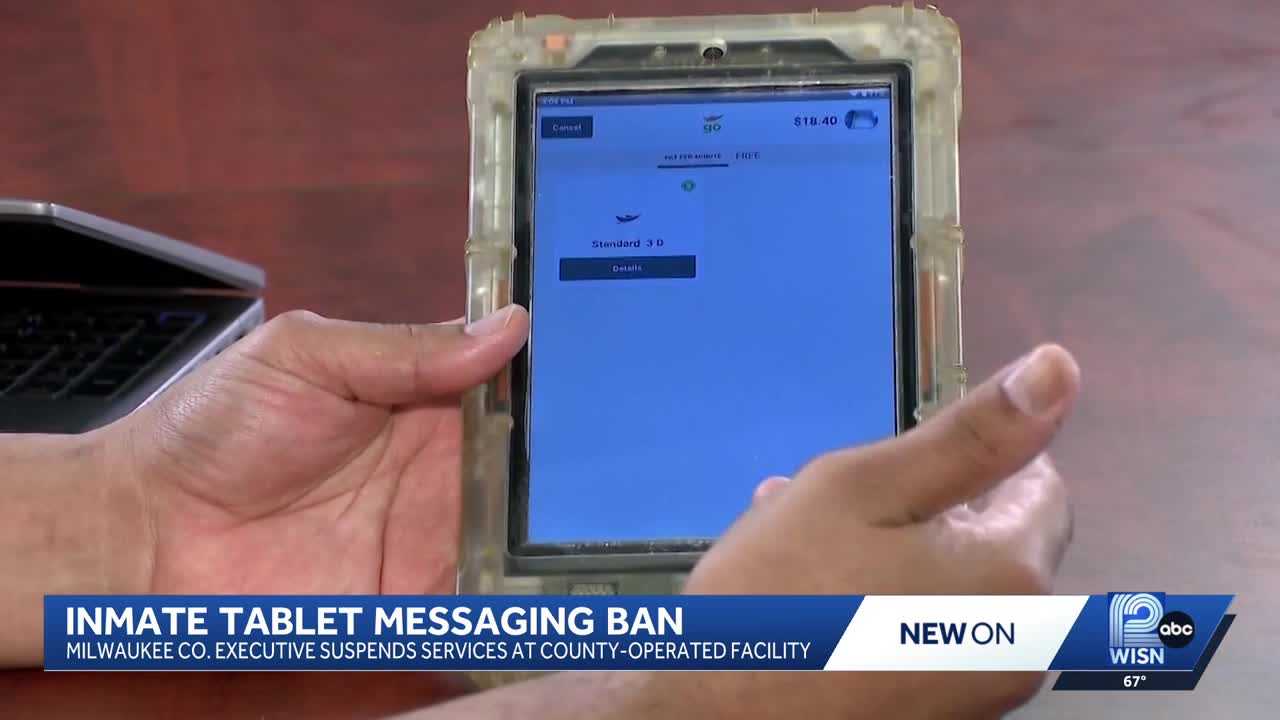 Milwaukee County Sheriff's Office suspends messaging feature on jail tablets — WISN 12 Milwaukee, Oviedo Community news