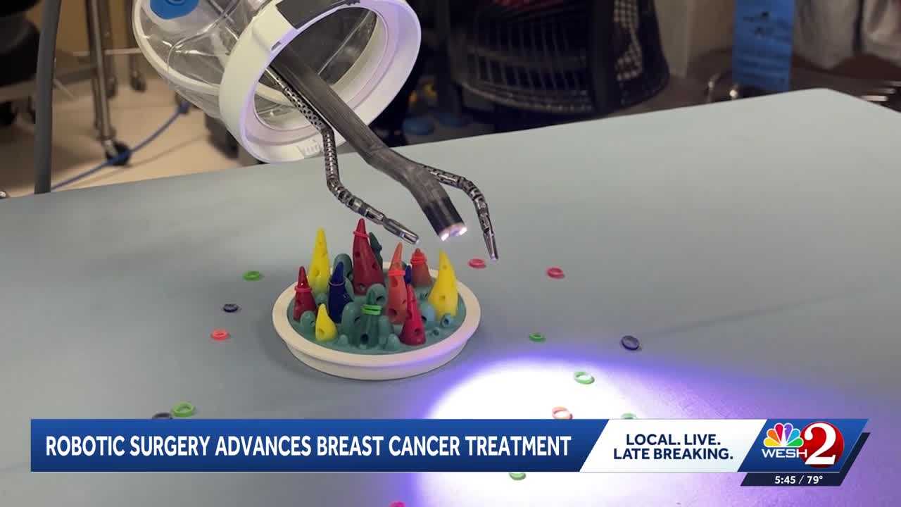 Central Florida woman undergoes robotic double mastectomy to reduce cancer risk — WESH 2 Orlando, Oviedo Community news