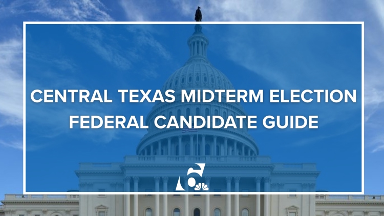 Federal Ballot Guide: Who is on the ballot for Congress and U.S. Senate in Central Texas — KCEN (Central Texas), Oviedo Community news