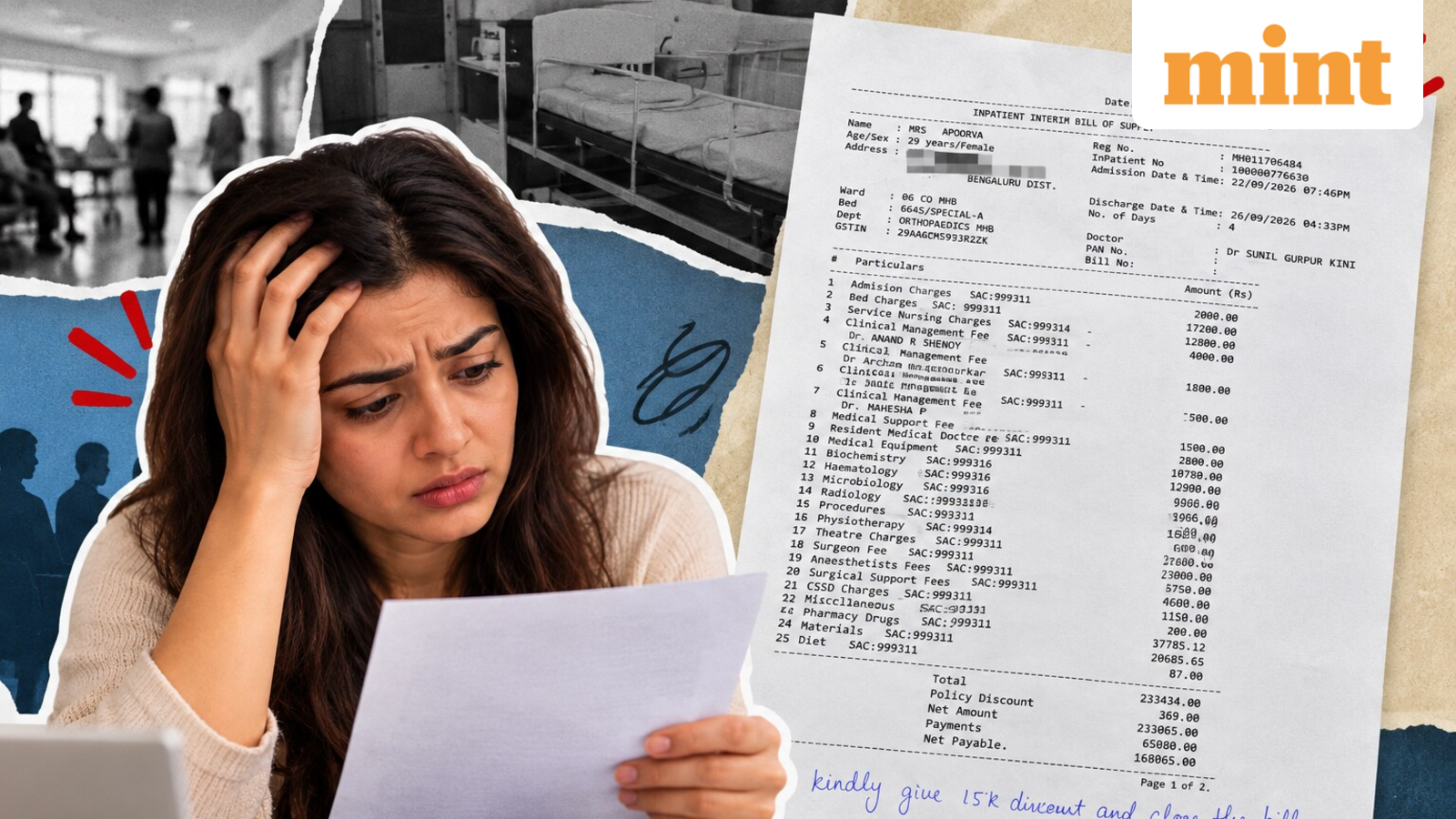 ₹2.33 lakh hospital bill despite alleged service failures: What rights do patients' have? — Mint India, Oviedo Health news